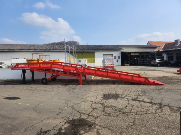 Mobile Klappbare Schwerlastrampe 8 To